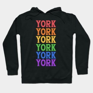 YORK COLORFUL CITY Hoodie